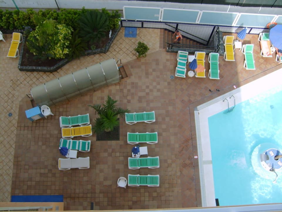 Liegeplatz kleiner Pool allsun Hotel Lucana