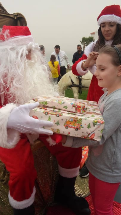 Weihnachtsmann ist da Club Jandia Princess