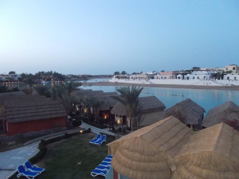 Ausblick von unserem Zimmer Panorama Bungalows Resort El Gouna