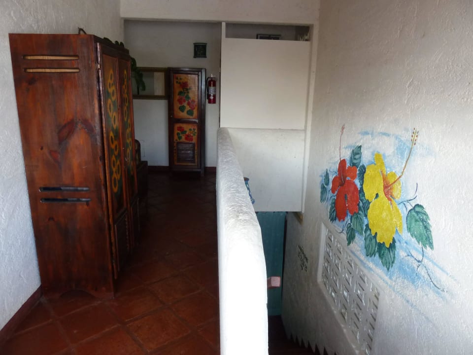 Schönes Treppenhaus Hotel El Rancho