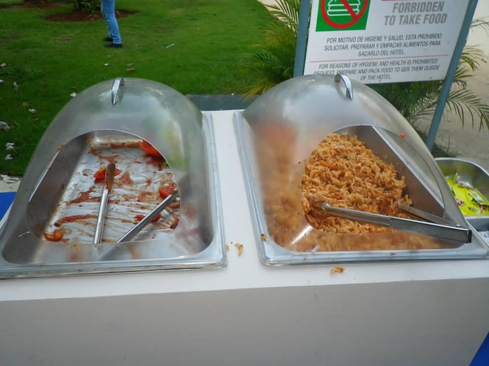 Wer kann  sowas  essen? BelleVue Dominican Bay