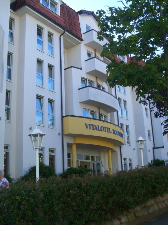 Blick zum Eingang Vitalotel Roonhof
