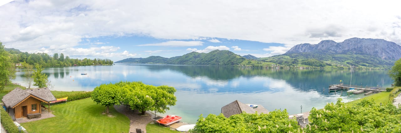Ausblick Hotel Stadler am Attersee
