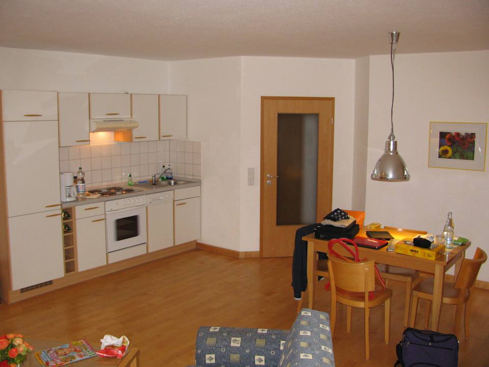 Wohnraum von der Balkontür Fewo 2.5 Haus Arkonablick