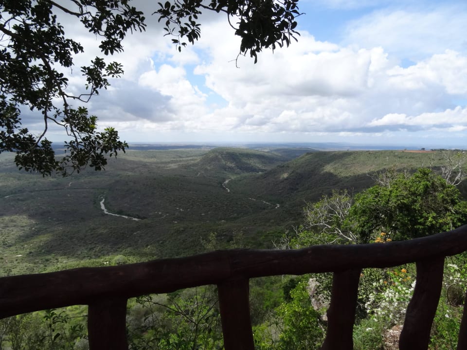 Blick in die Landschaft Shimba Hills Green Safari Lodge