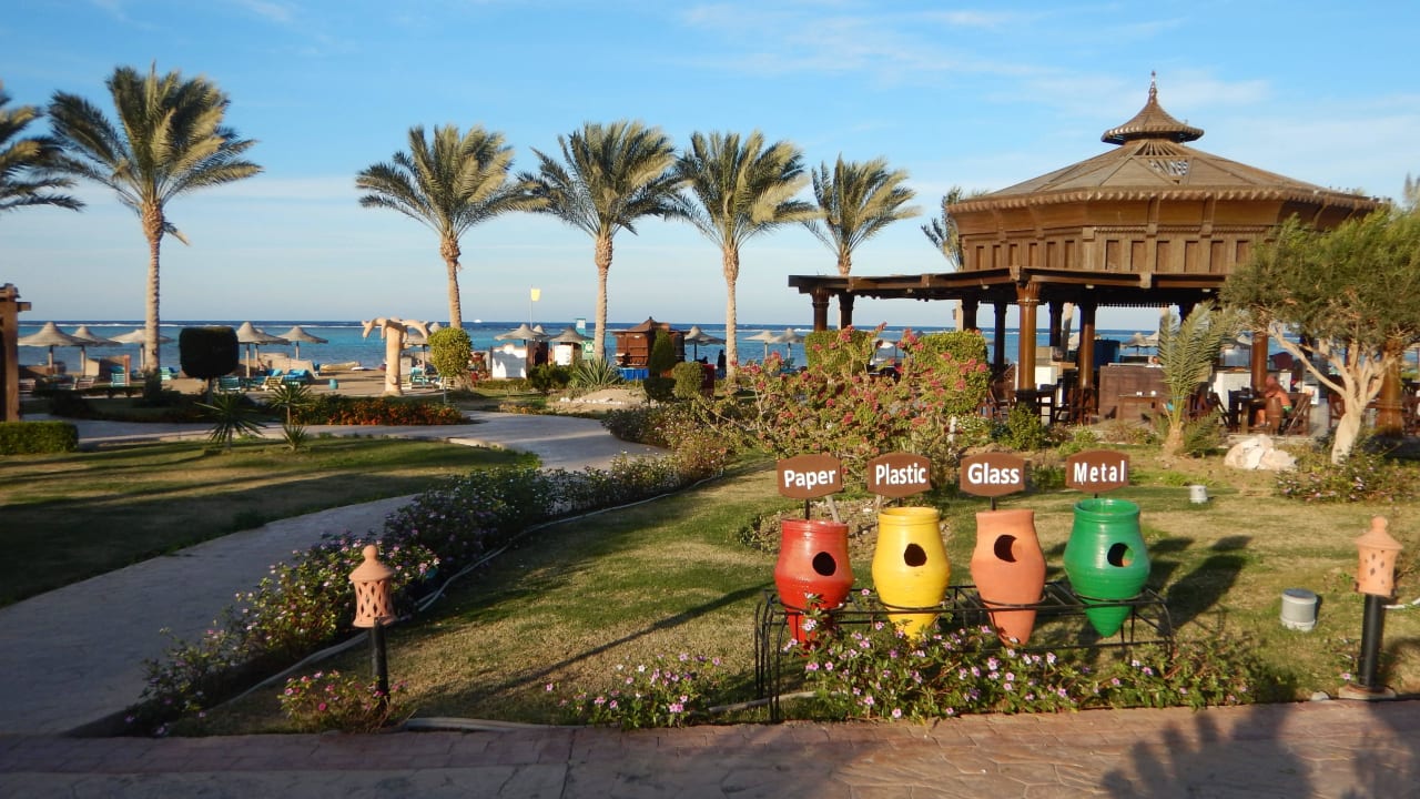 Weg zum Strand Swisstouch Oriental Resort Marsa Alam
