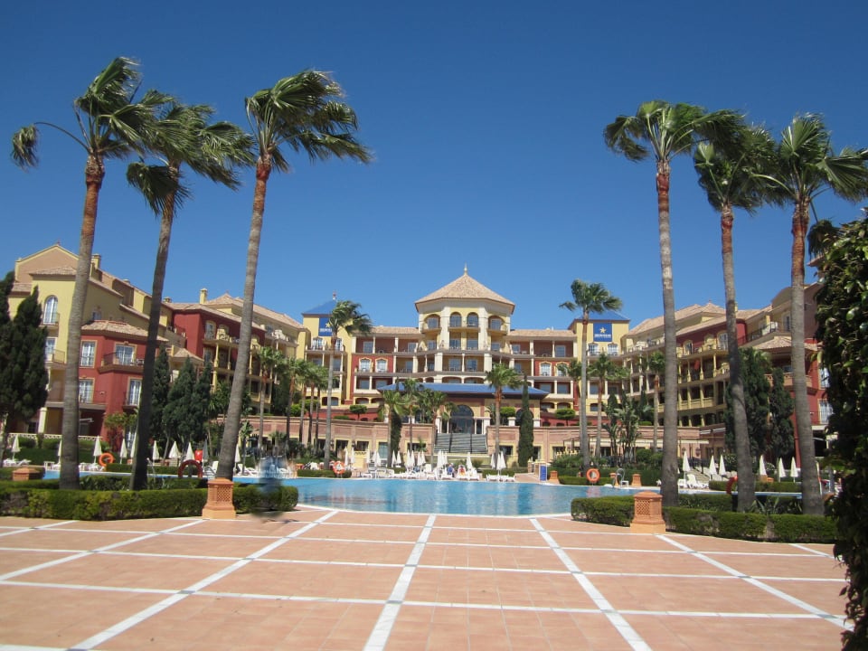Blick auf die Hotelanlage Iberostar Waves Málaga Playa