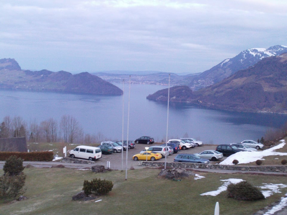 Blick auf die Seeenge bei Vitznau Seeblick Höhenhotel