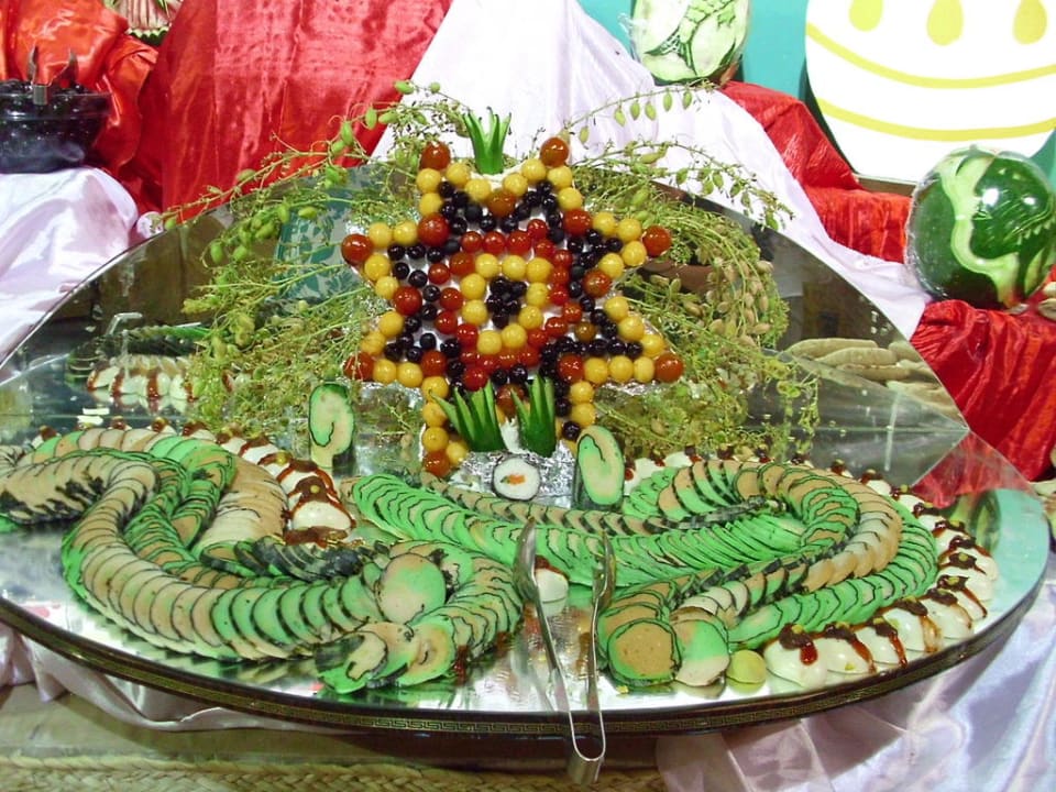 Osterbuffet Pickalbatros Alf Leila Wa Leila Resort - Neverland Hurghada