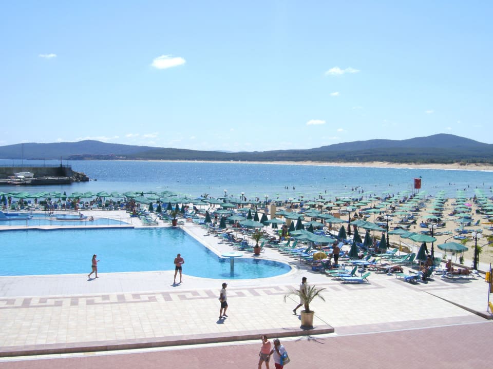 Pool Marina Beach mit Strandanschluß Duni Royal Holiday Village