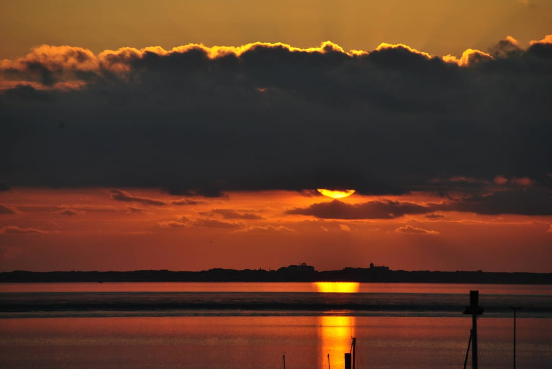 Sonnenuntergang Hotel Fährhaus