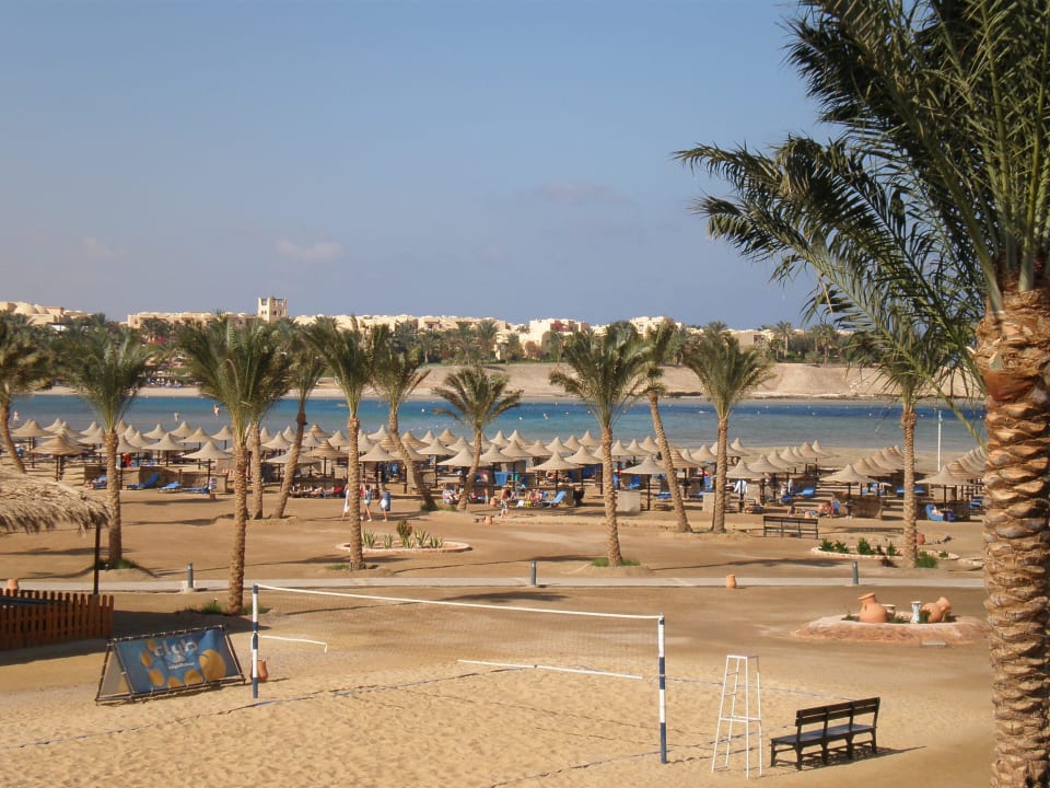 Blick auf den Strand Jaz Solaya