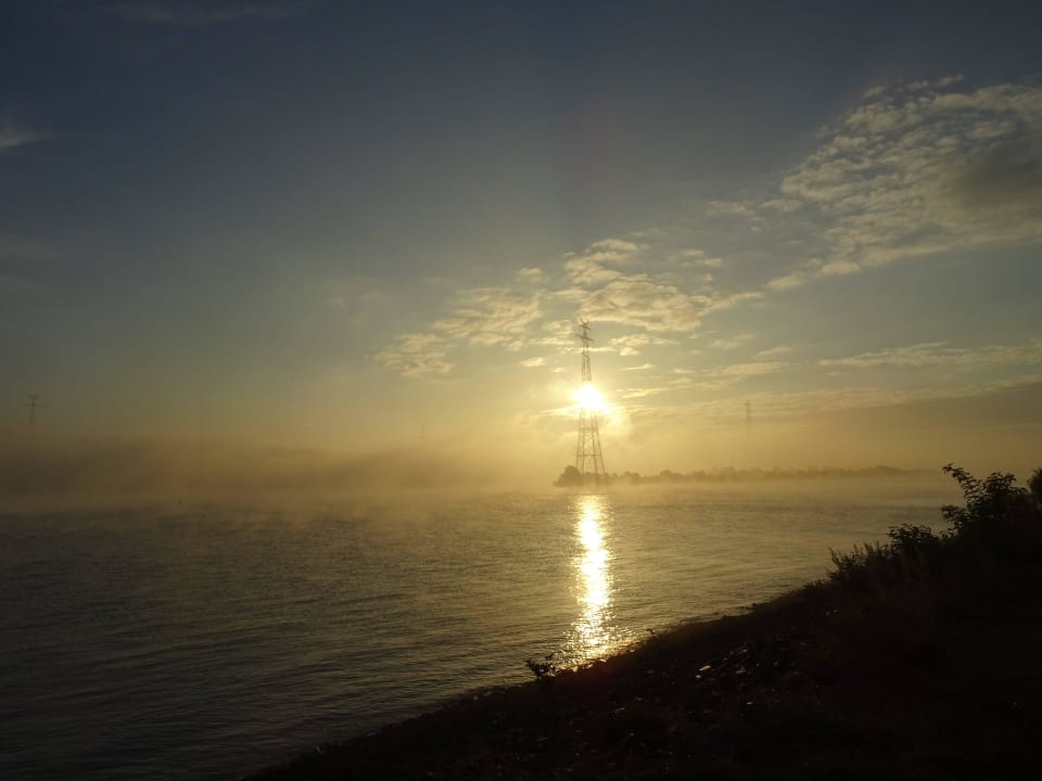 Sonnenaufgang Feriendorf Altes Land