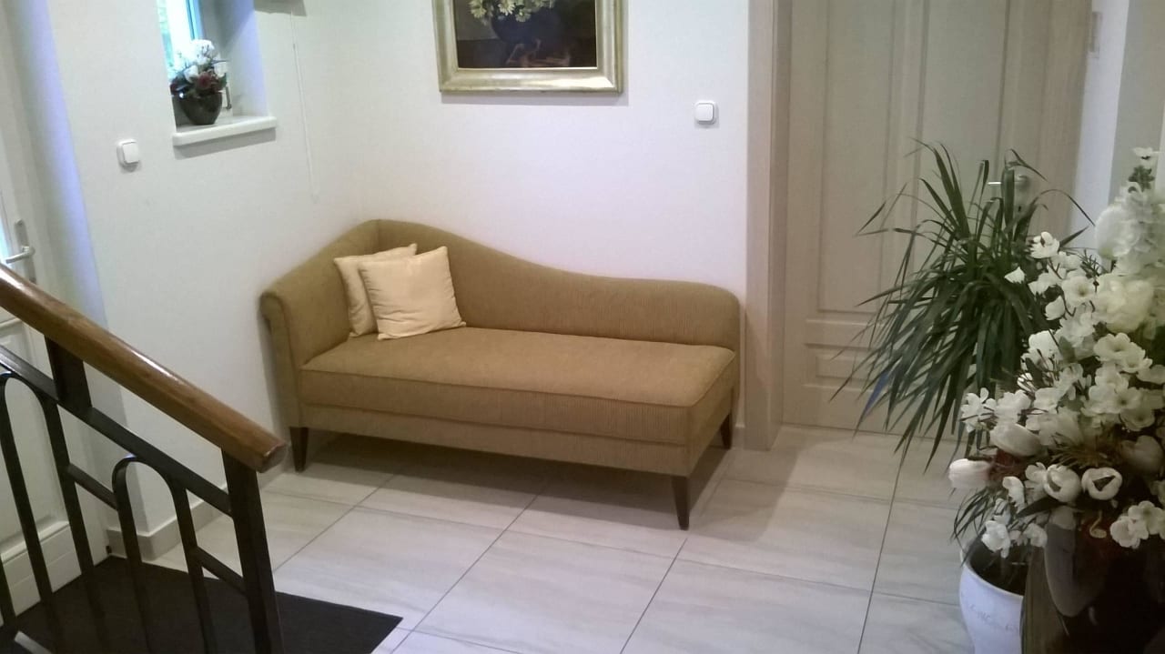 Lobby Gästehaus Hotel Platan Vararok Vendeghaz