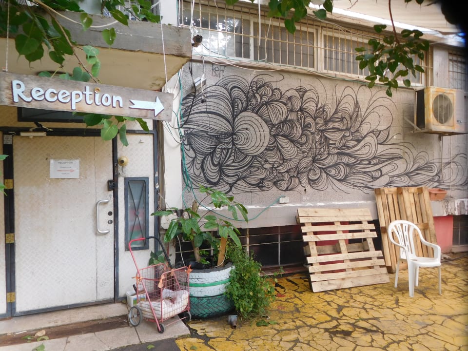 Gartenanlage Hotel Overstay Tel Aviv