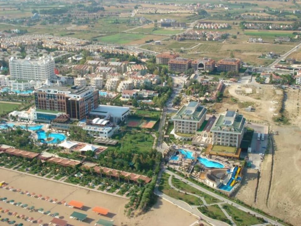 Hotelaufnahme aus der Luft Adalya Resort & Spa - Adults Only