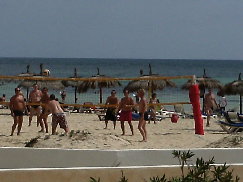Volley-Ball am Strand Hotel El Mouradi Djerba Menzel