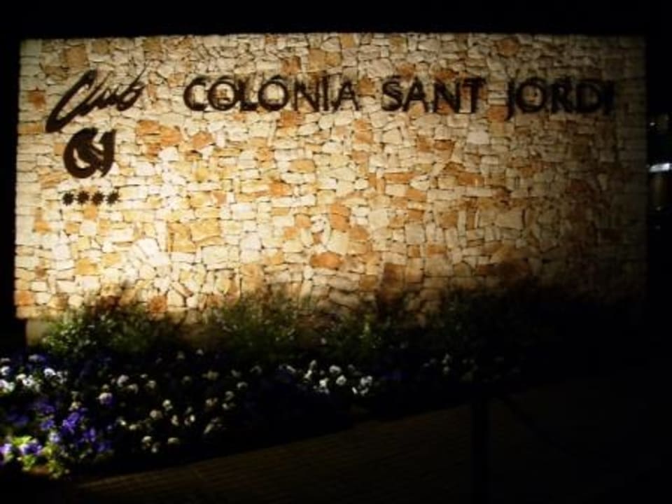 Empfangsansicht Blau Colònia Sant Jordi