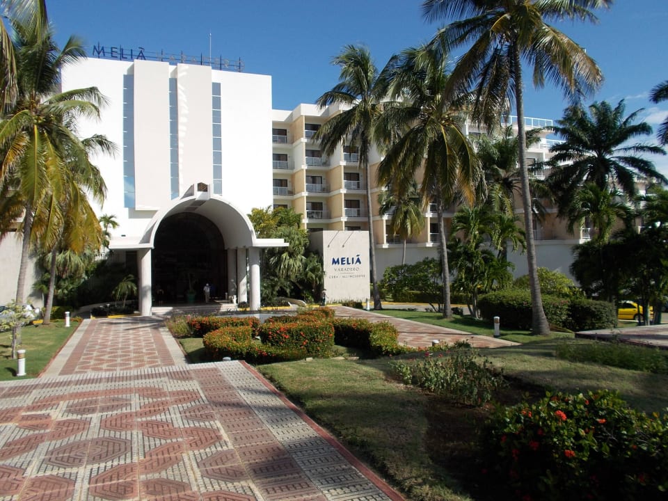 Der Eingang  Hotel Melia Varadero