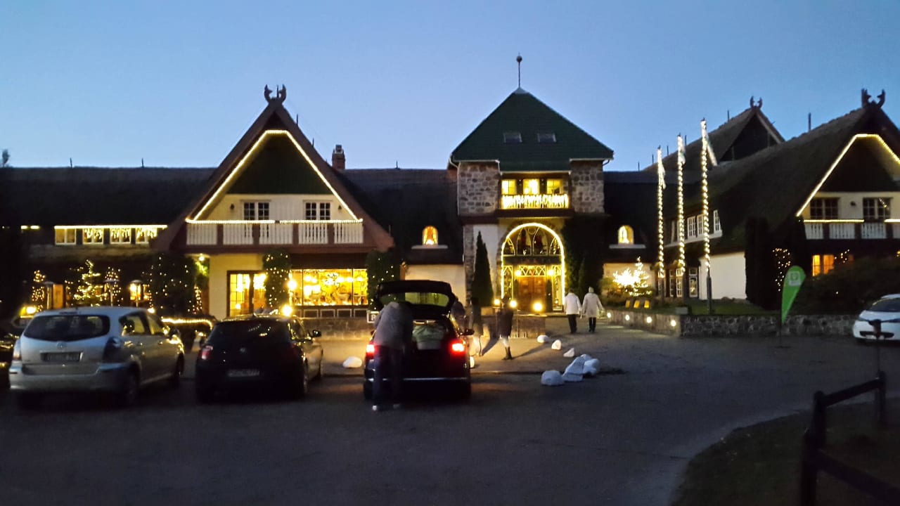 Weihnachtszeit Meeressterne Hotel Forsthaus Damerow
