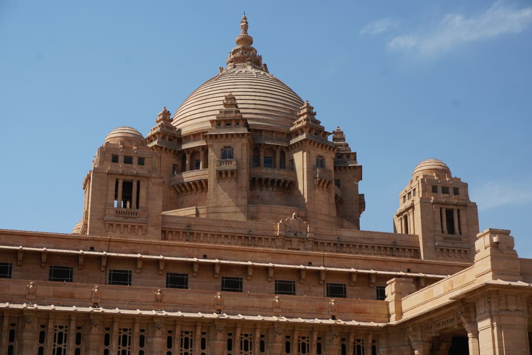 Außenansicht Hotel Umaid Bhawan Palace