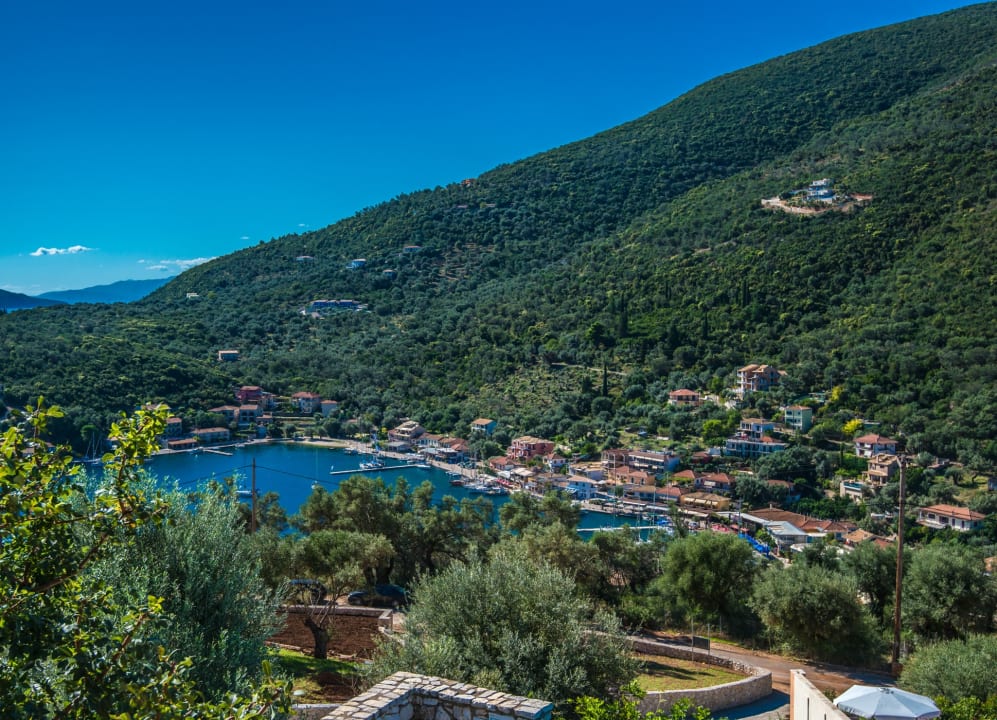 Ausblick SivotaBayVillas Lefkada