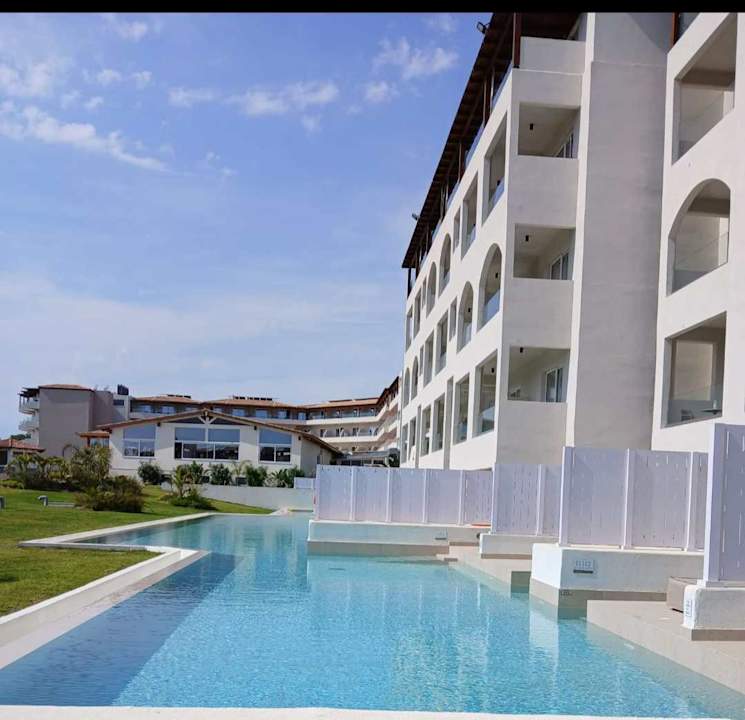 Außenansicht Myrina Beach Hotel