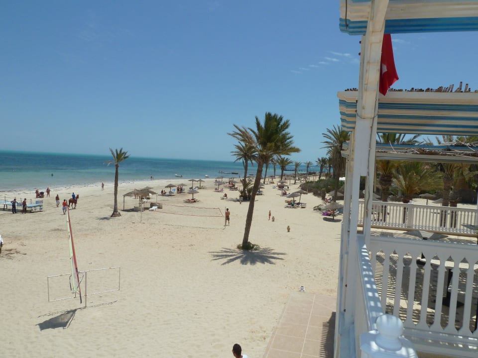 Ausblick 2 von Strandbar  Hotel Sangho Club Zarzis