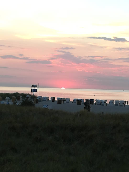 Ausblick Bretterbude Heiligenhafen