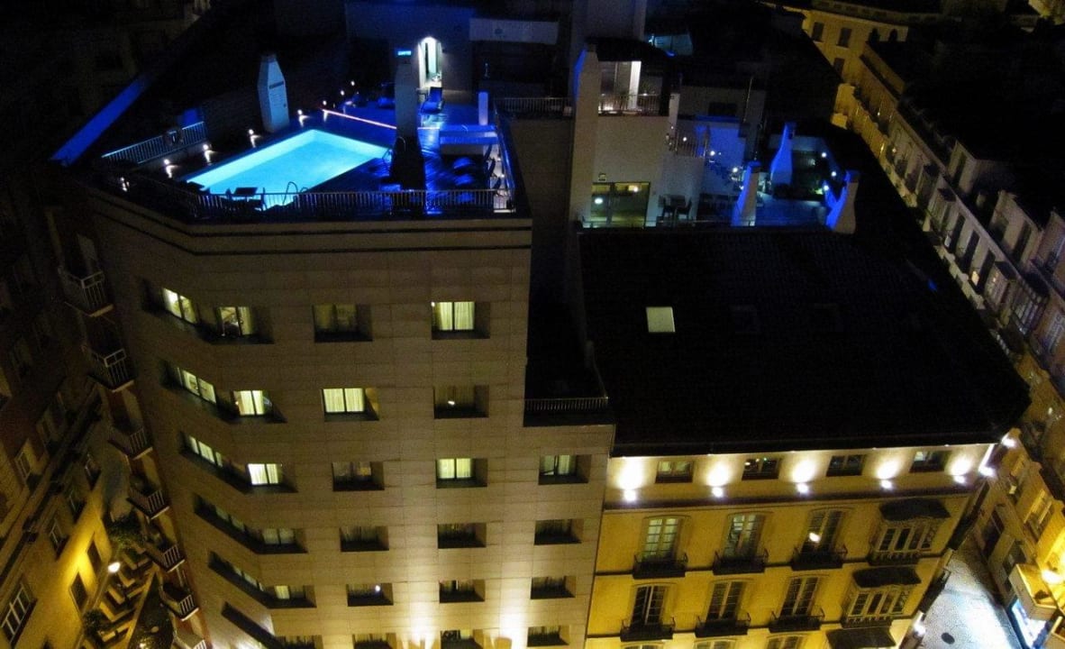 Pool by night Hotel Molina Lario Gallery