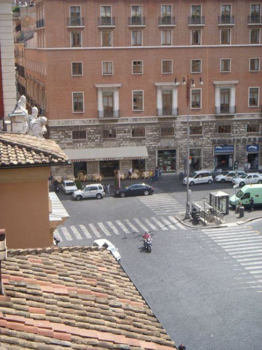 View from the terrace Hotel Parlamento