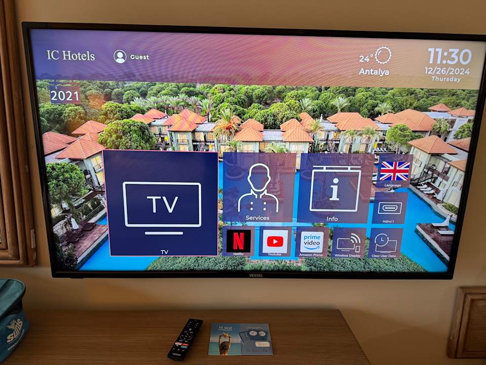 Zimmer IC Hotels Green Palace