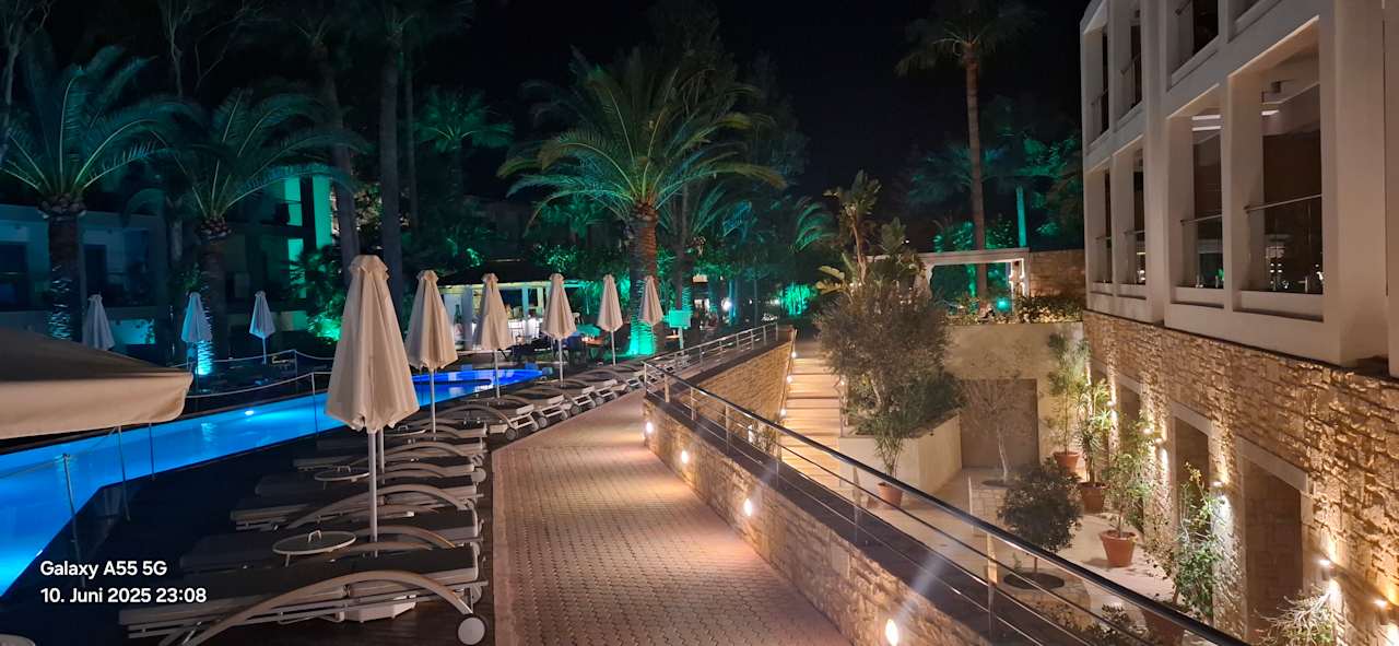 Außenansicht Hotel Minos Mare Beach