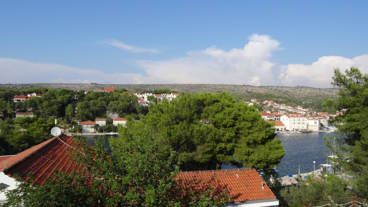 Blick vom Hotelzimmer Hotel Milna Osam - Adults only