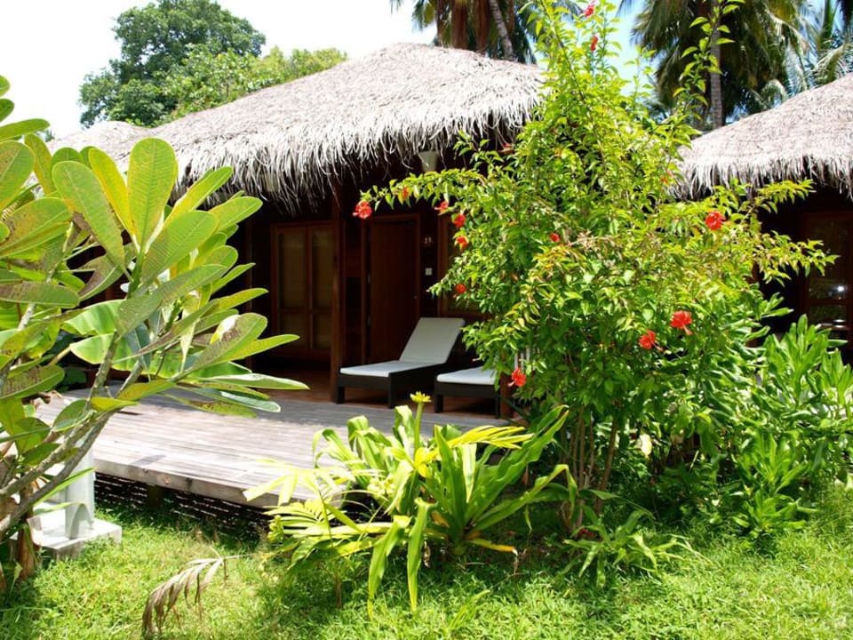 Beachvilla mit Jacuzzi Kuramathi Maldives