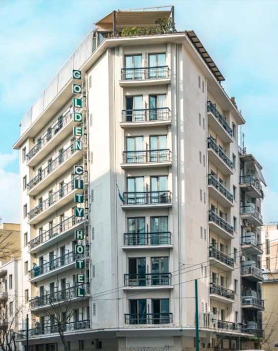 Außenansicht Athens Golden City Hotel