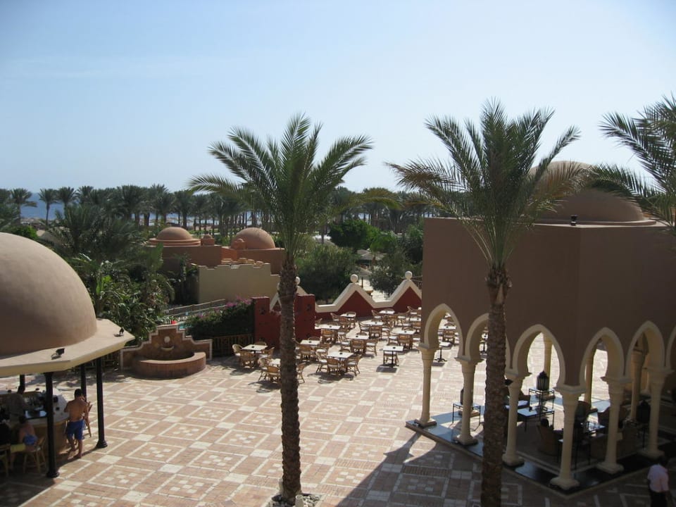 Terrasse vom Hotel Grand Makadi