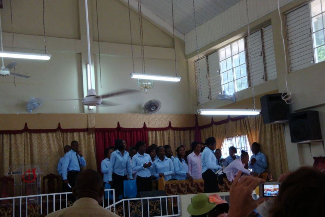 Gospel-Gottesdienst in Negril Hotel Riu Palace Tropical Bay