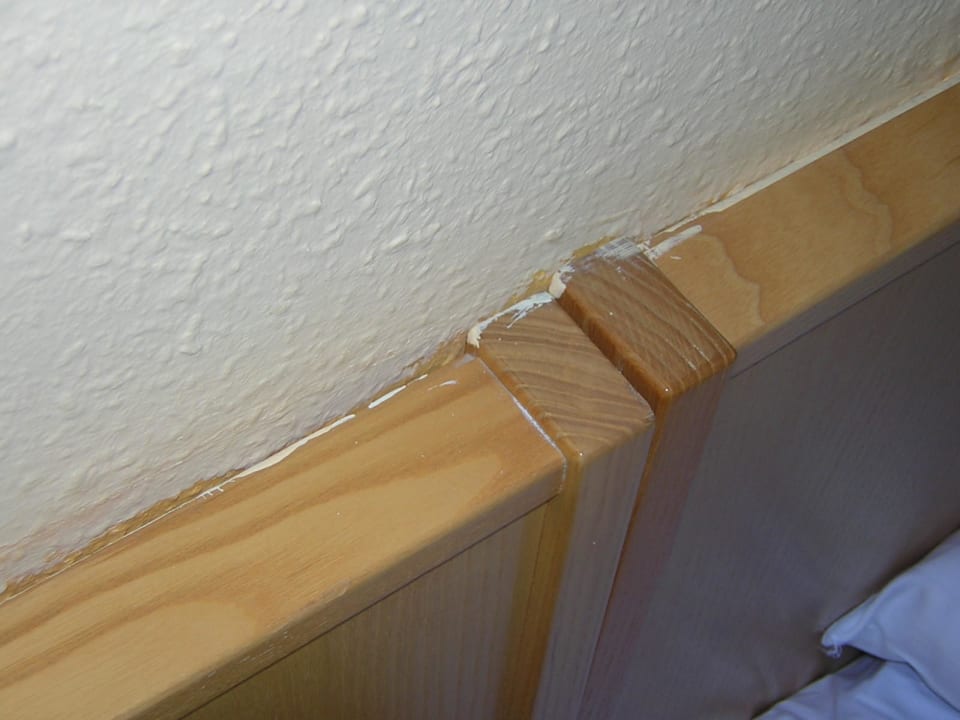 Spuren der Malerarbeiten Soibelmanns Hotel Weimar