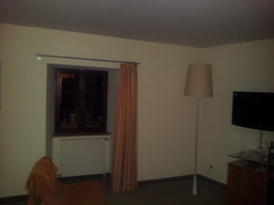 Eins der beiden Fenster Hotel Krämerbrücke Erfurt