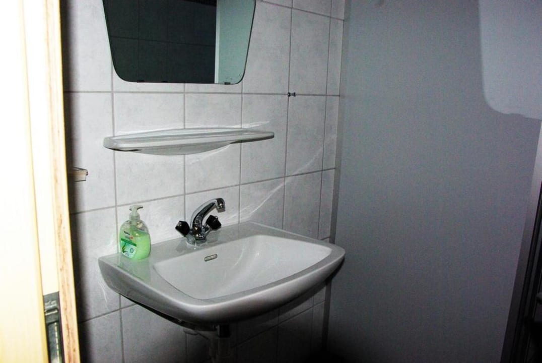 Im Duschbereich Ferienheim Foischinghof