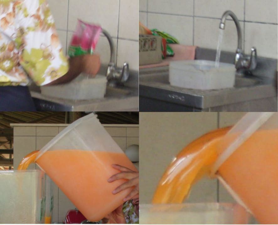 Befüllung der Säfte Dream Family Club