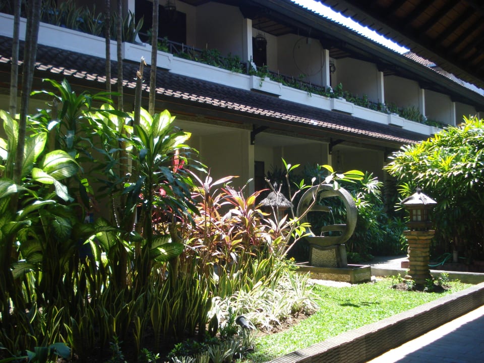 View from the terrace Hotel Ari Putri