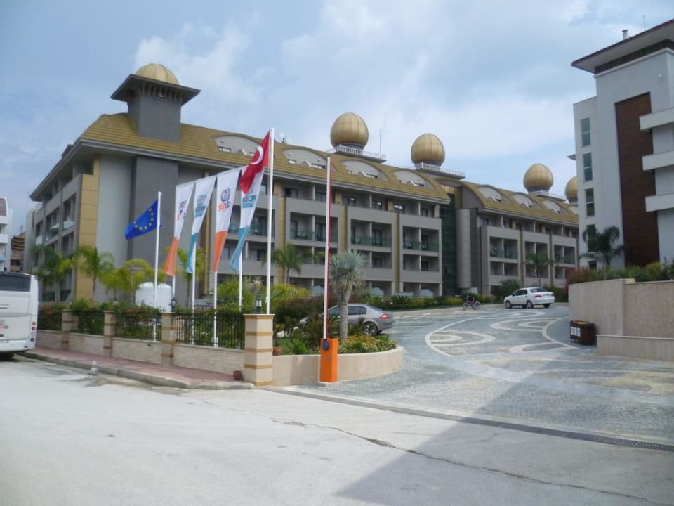 Blick vom Evren Beach Hotel Aydinbey Kings Palace & Spa