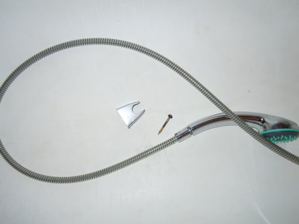 Dusche samt Halterung Sonnenwald Hotel