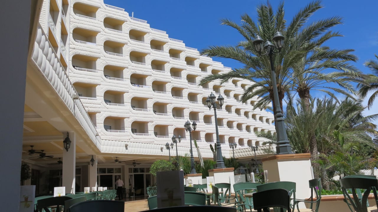 Terrassenausblick Hotel Riu Palace Tres Islas