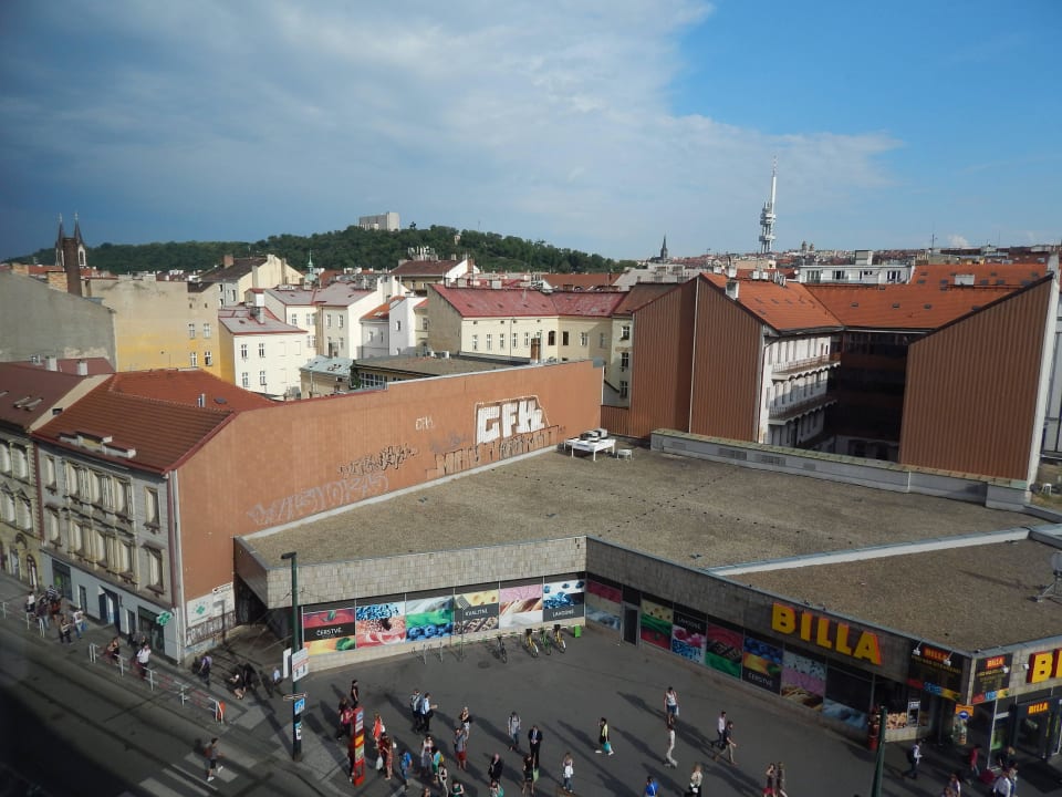 Aus der 7. Etage Botanique Hotel Prague
