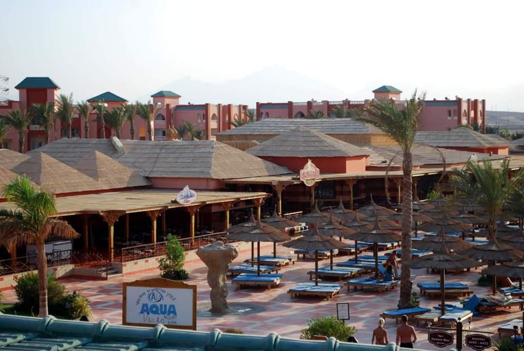 Blick auf die Restaurants Pickalbatros Aqua Vista Resort - Hurghada