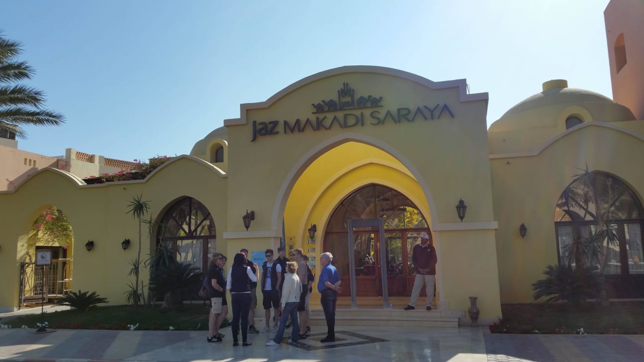 Hotel Eingang  Jaz Makadi Saraya Resort
