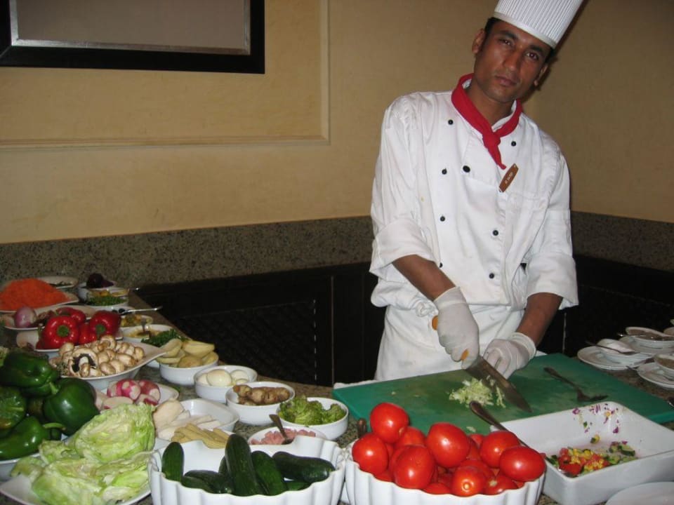 Salatbar Hotel JAZ Makadi Star & Spa